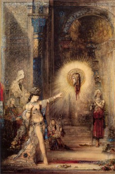 l’apparition Symbolisme mythologique biblique Gustave Moreau Peinture à l'huile
